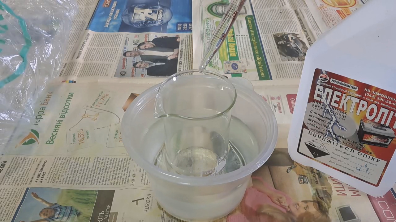 Synthesis of Acetone Peroxide Using Sulfuric Acid and Acetone Diluted with Unknown Solvent