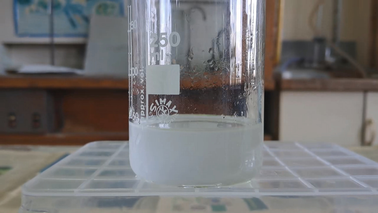 Synthesis of Acetone Peroxide Using Sulfuric Acid and Acetone Diluted with Unknown Solvent