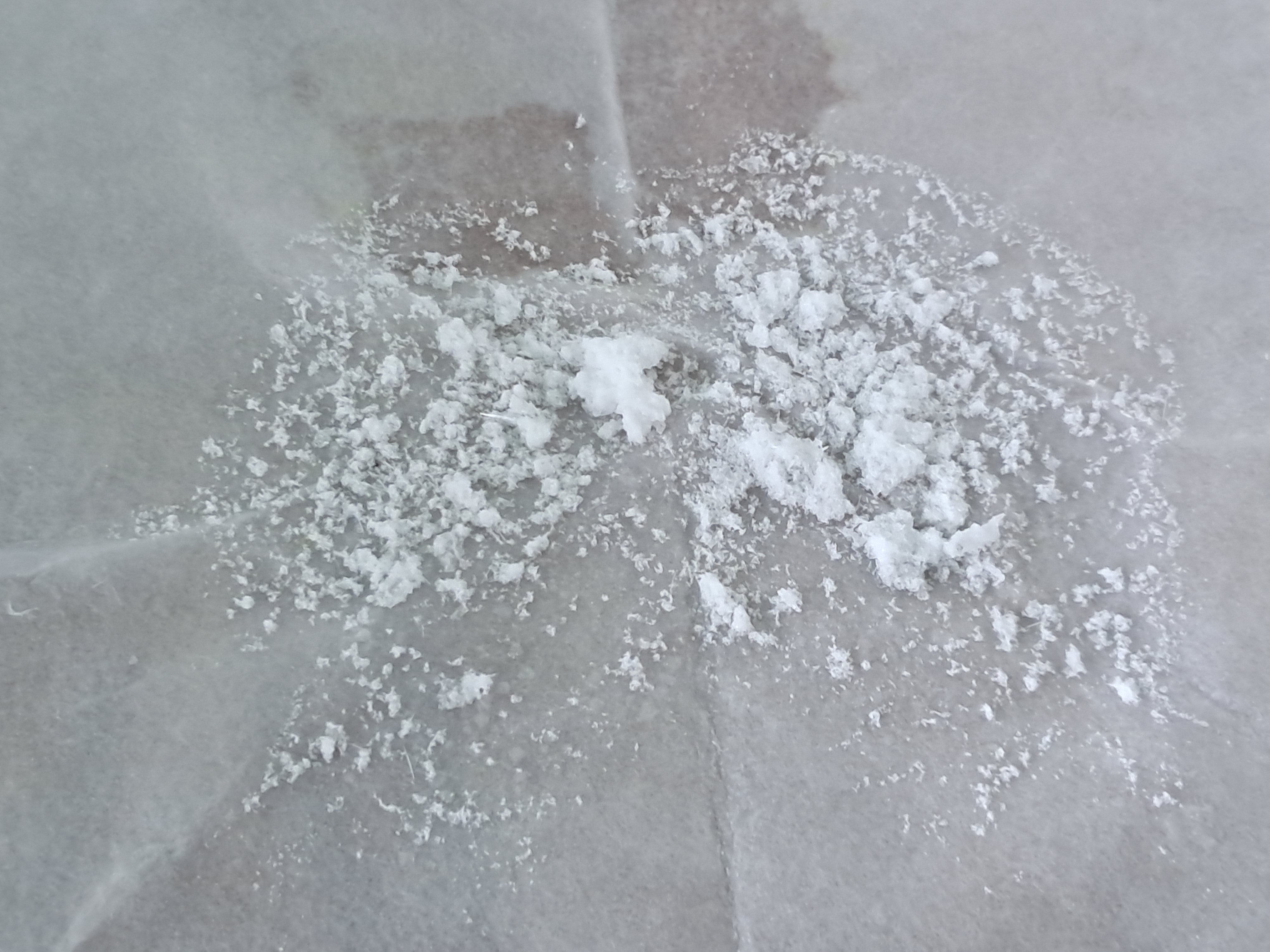Synthesis of Acetone Peroxide Using Sulfuric Acid and Acetone Diluted with Unknown Solvent