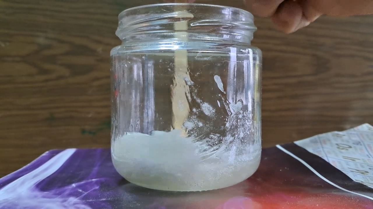 Dissolving Polystyrene Foam in Low-Quality Acetone
