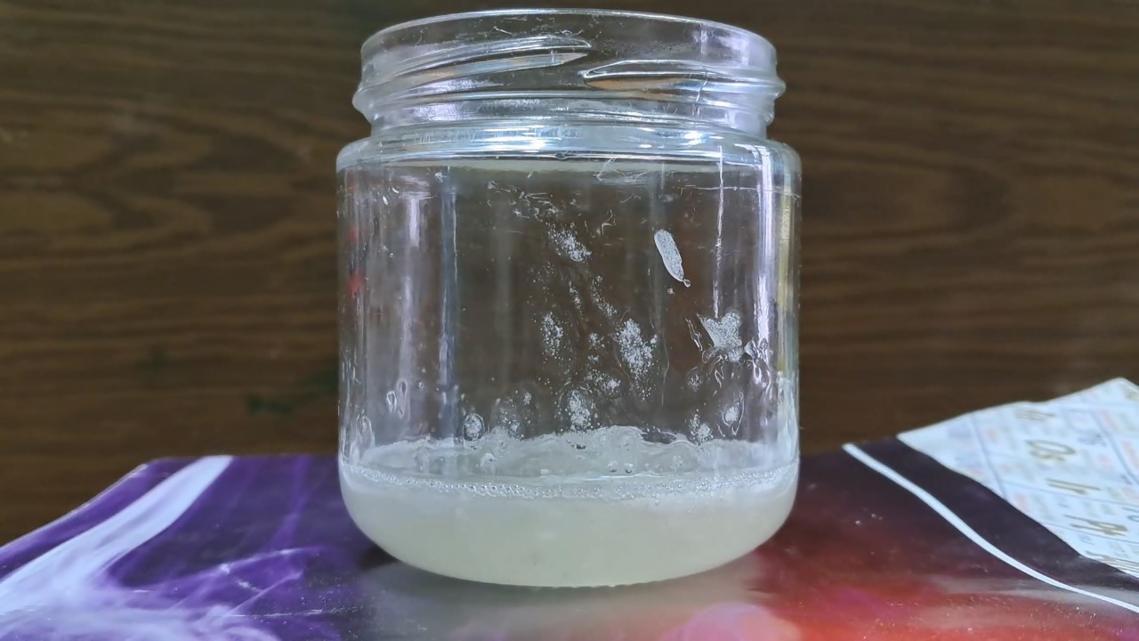 Dissolving Polystyrene Foam in Low-Quality Acetone