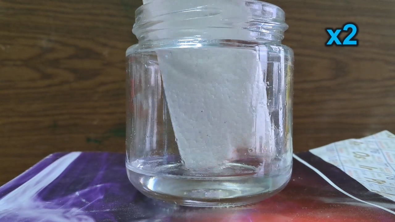 Dissolving Polystyrene Foam in Low-Quality Acetone