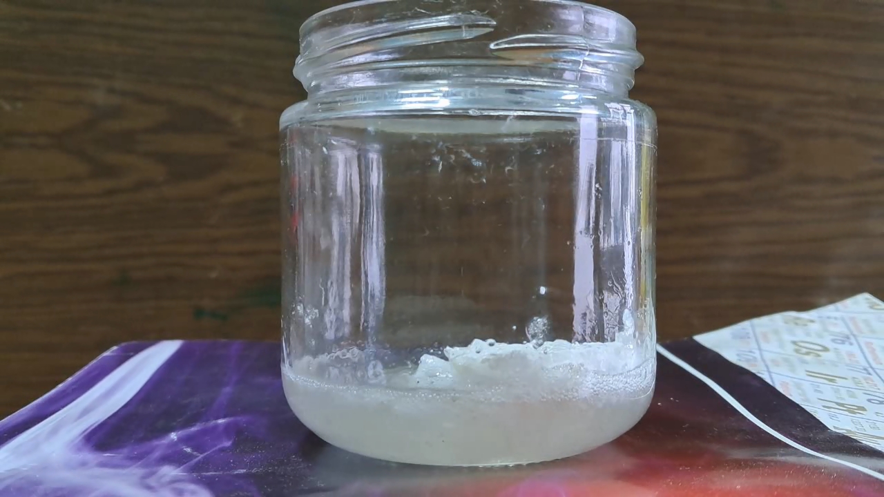 Dissolving Polystyrene Foam in Low-Quality Acetone