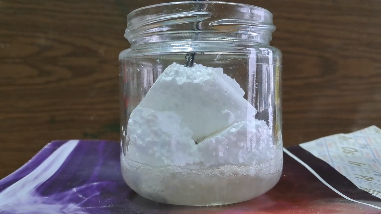 Dissolving Polystyrene Foam in Low-Quality Acetone