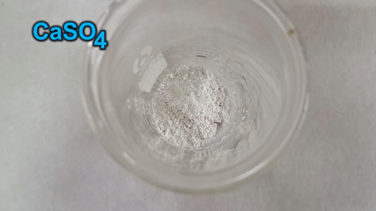 Dissolution of Calcium Sulfate in Hydrochloric Acid