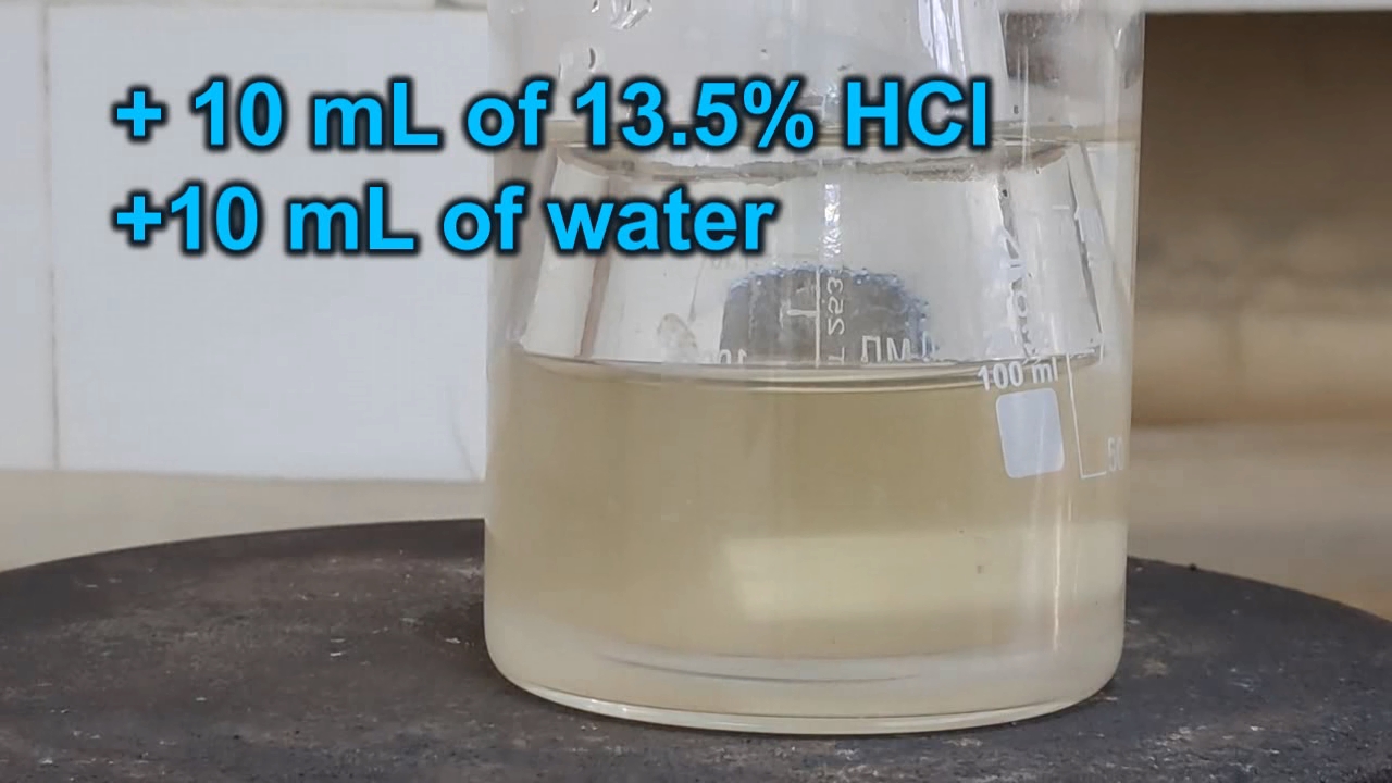 Dissolution of Calcium Sulfate in Hydrochloric Acid