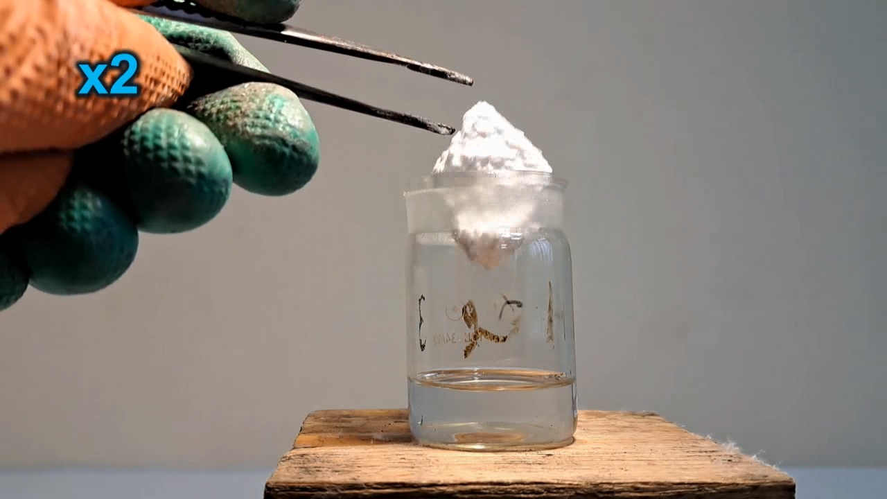 Dissolving Expanded Polystyrene in Methylene Chloride
