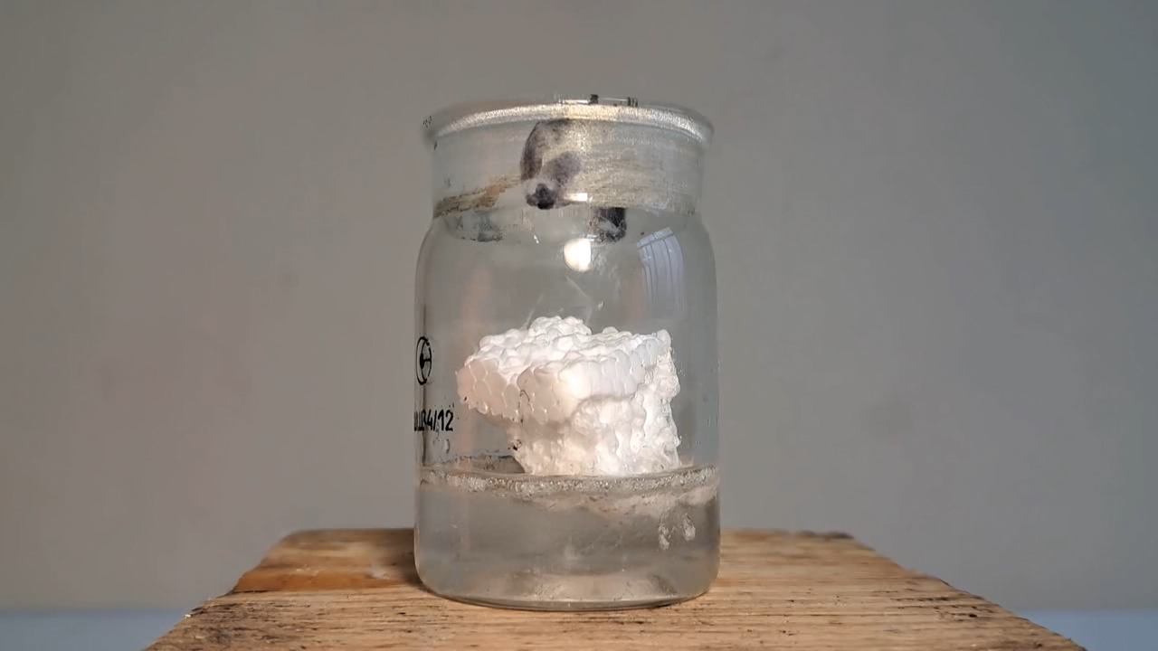 Dissolving Expanded Polystyrene in Tetrahydrofuran