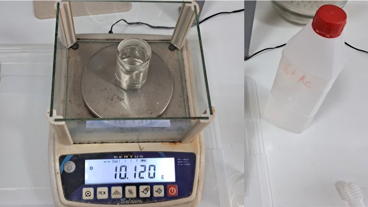 Dissolving Expanded Polystyrene in Ethyl Acetate