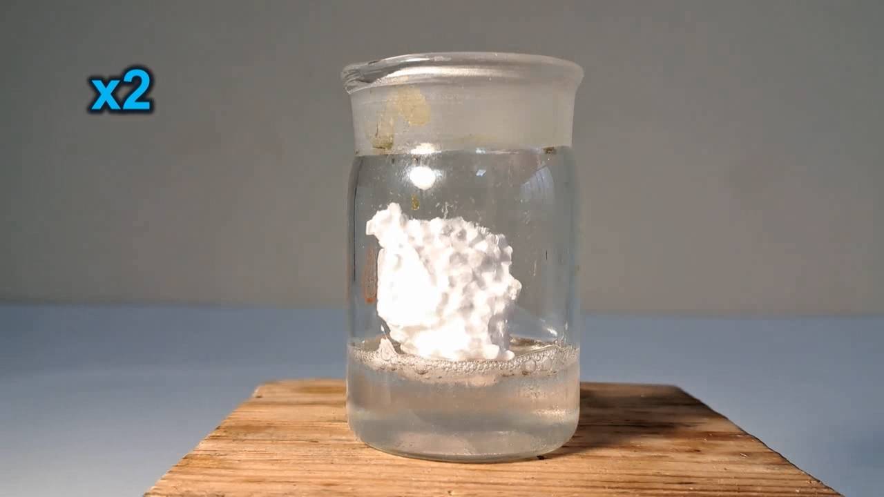 Dissolving Expanded Polystyrene in Ethyl Acetate