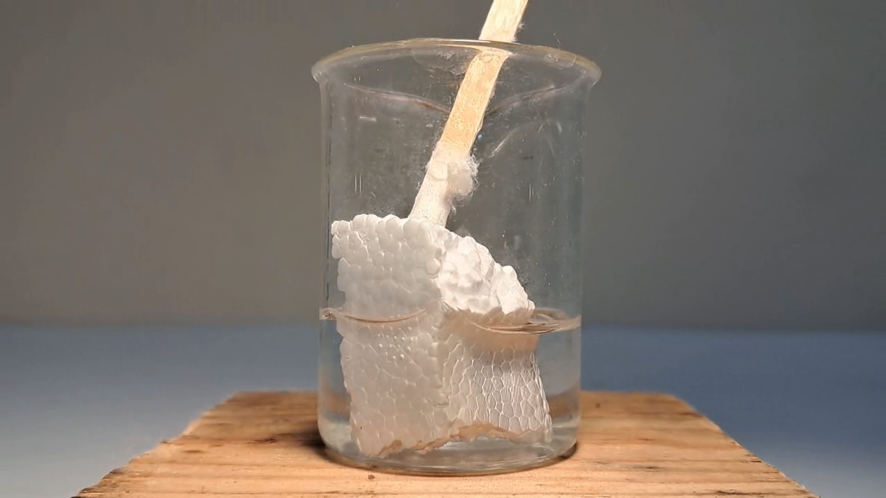 Dissolving Expanded Polystyrene in Hexane: What Could Go Wrong?