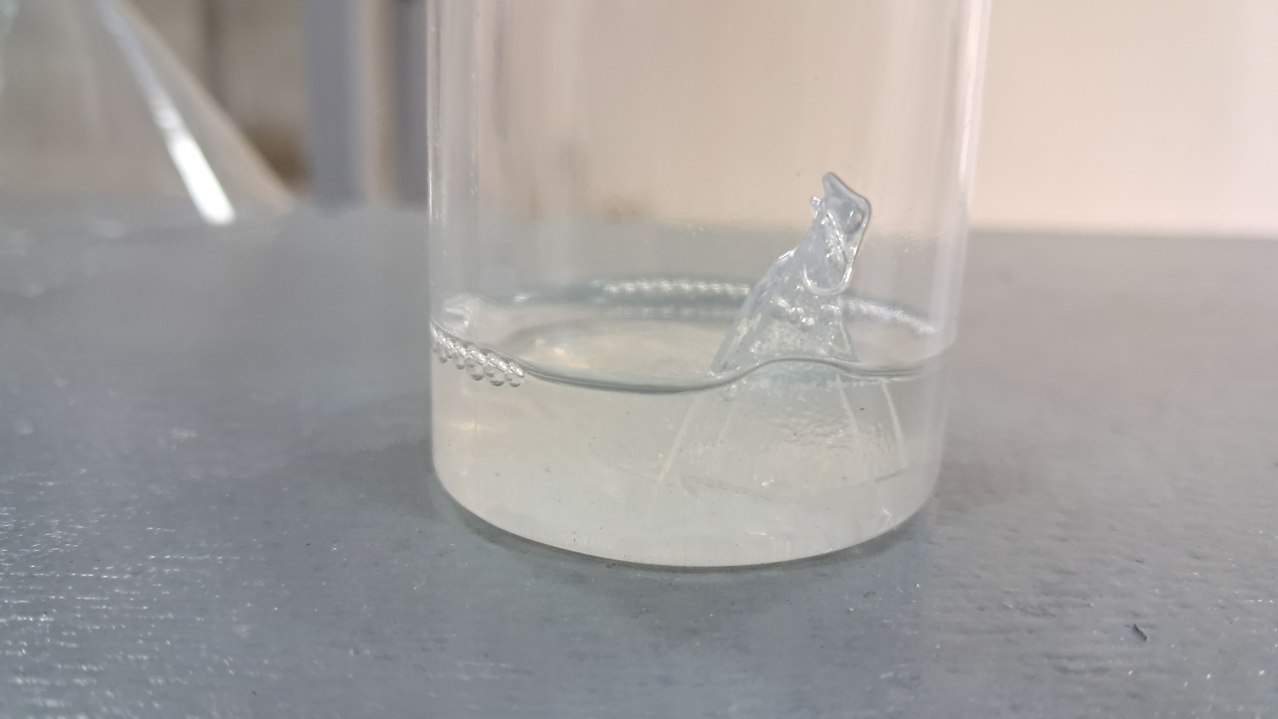 Dissolving Polystyrene in Surrogate Acetone