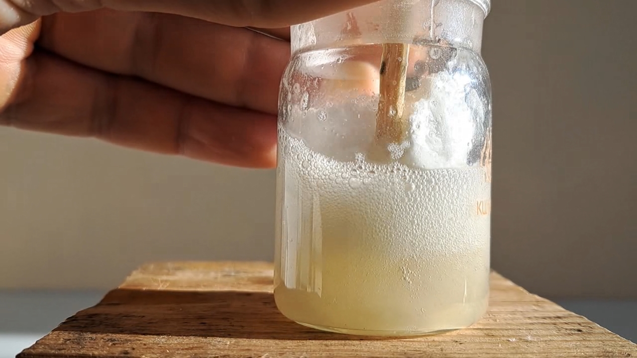 New Year's Day in the Laboratory. Dissolving Polystyrene in Dimethylformamide