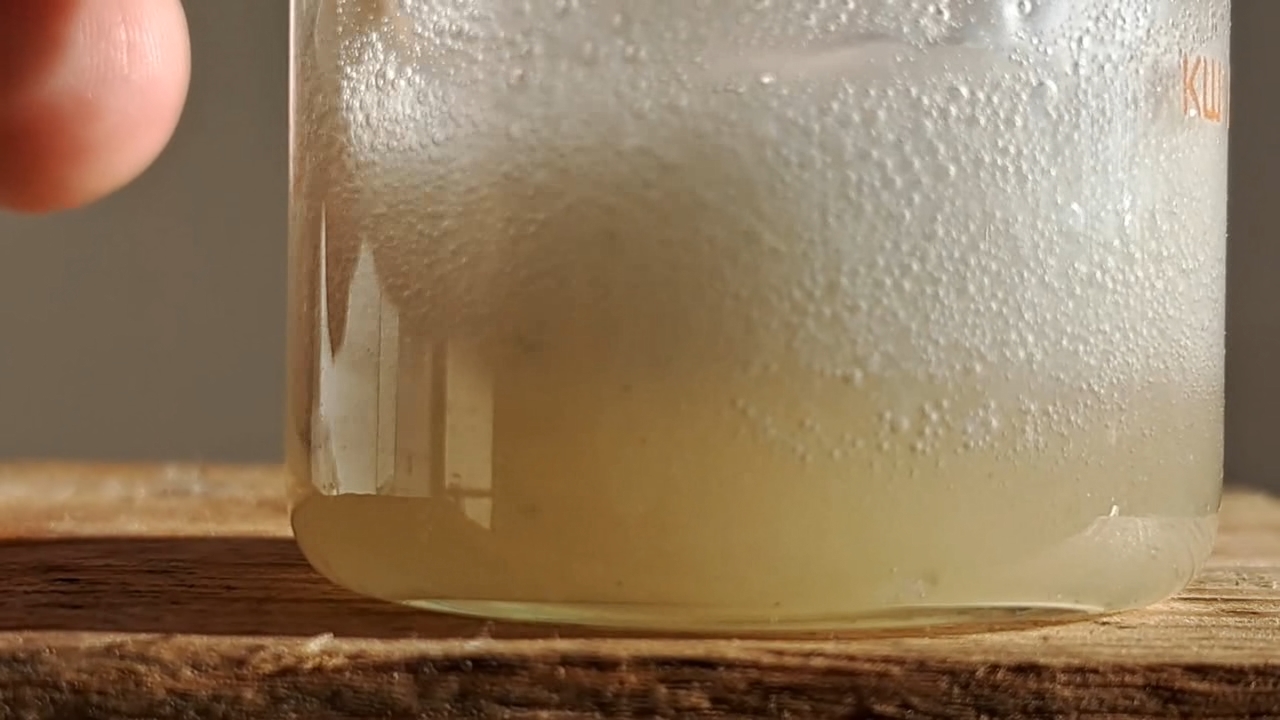 New Year's Day in the Laboratory. Dissolving Polystyrene in Dimethylformamide