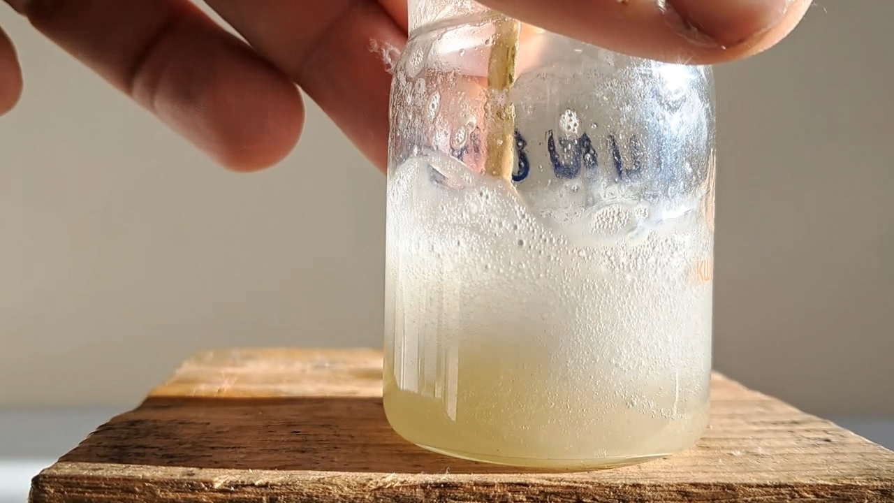 New Year's Day in the Laboratory. Dissolving Polystyrene in Dimethylformamide
