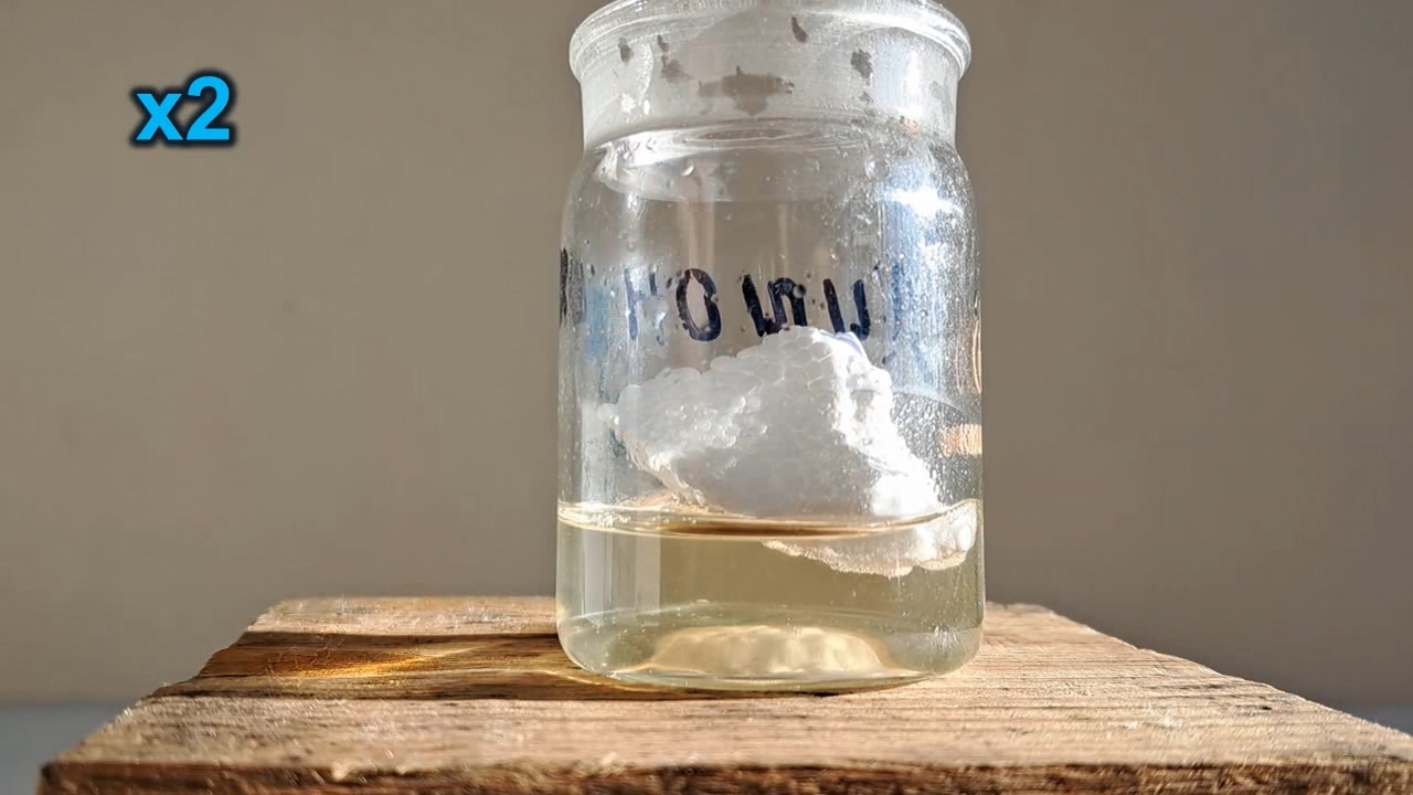 New Year's Day in the Laboratory. Dissolving Polystyrene in Dimethylformamide