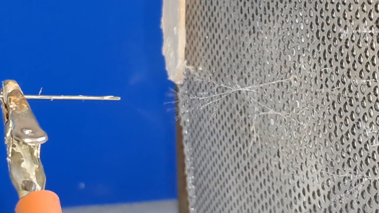 Electrospinning: Solution of PVDF in DMF