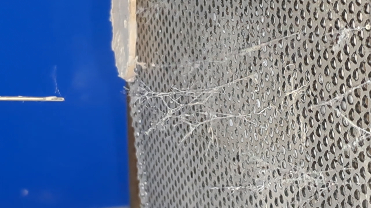 Electrospinning: Solution of PVDF in DMF