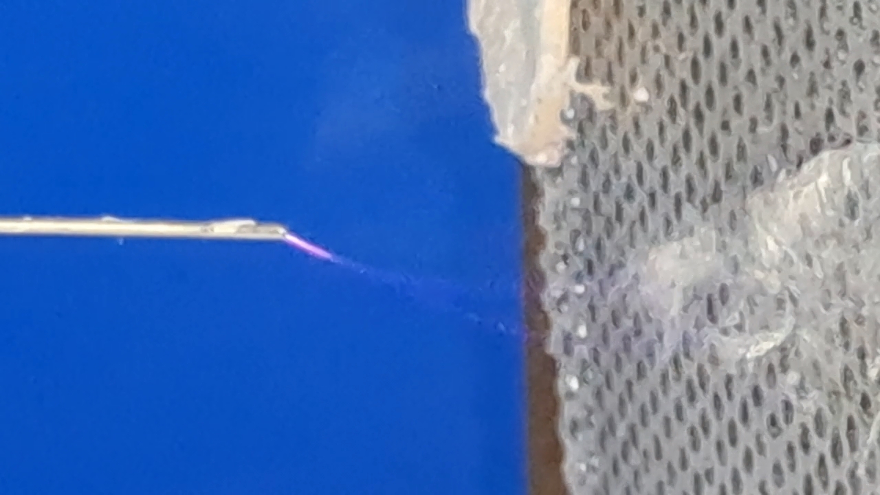 Electrospinning: Solution of PVDF in DMF