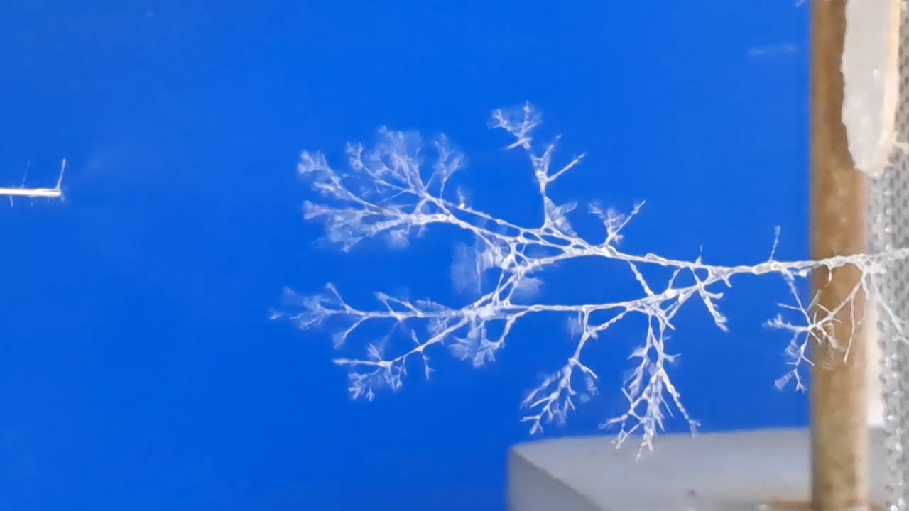 Electrospinning: Solution of PVDF in DMF