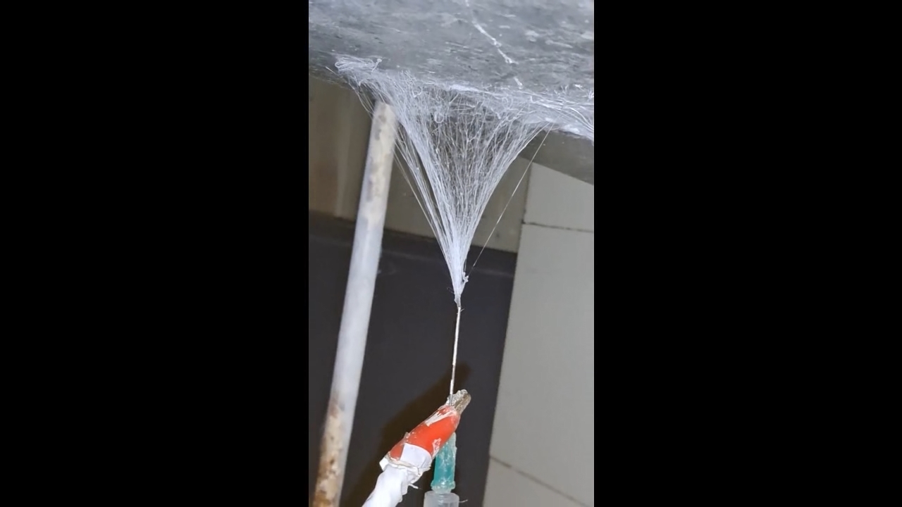 Electrospinning: Solution of Polymethyl Methacrylate (PMMA) in Methylene Chloride