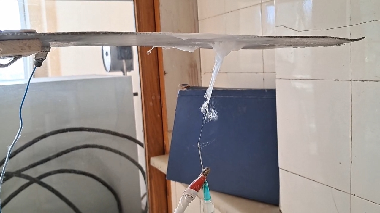 Electrospinning: Solution of Polystyrene in Dimethylformamide