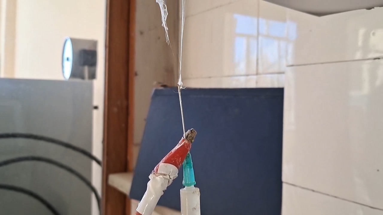 Electrospinning: Solution of Polystyrene in Dimethylformamide