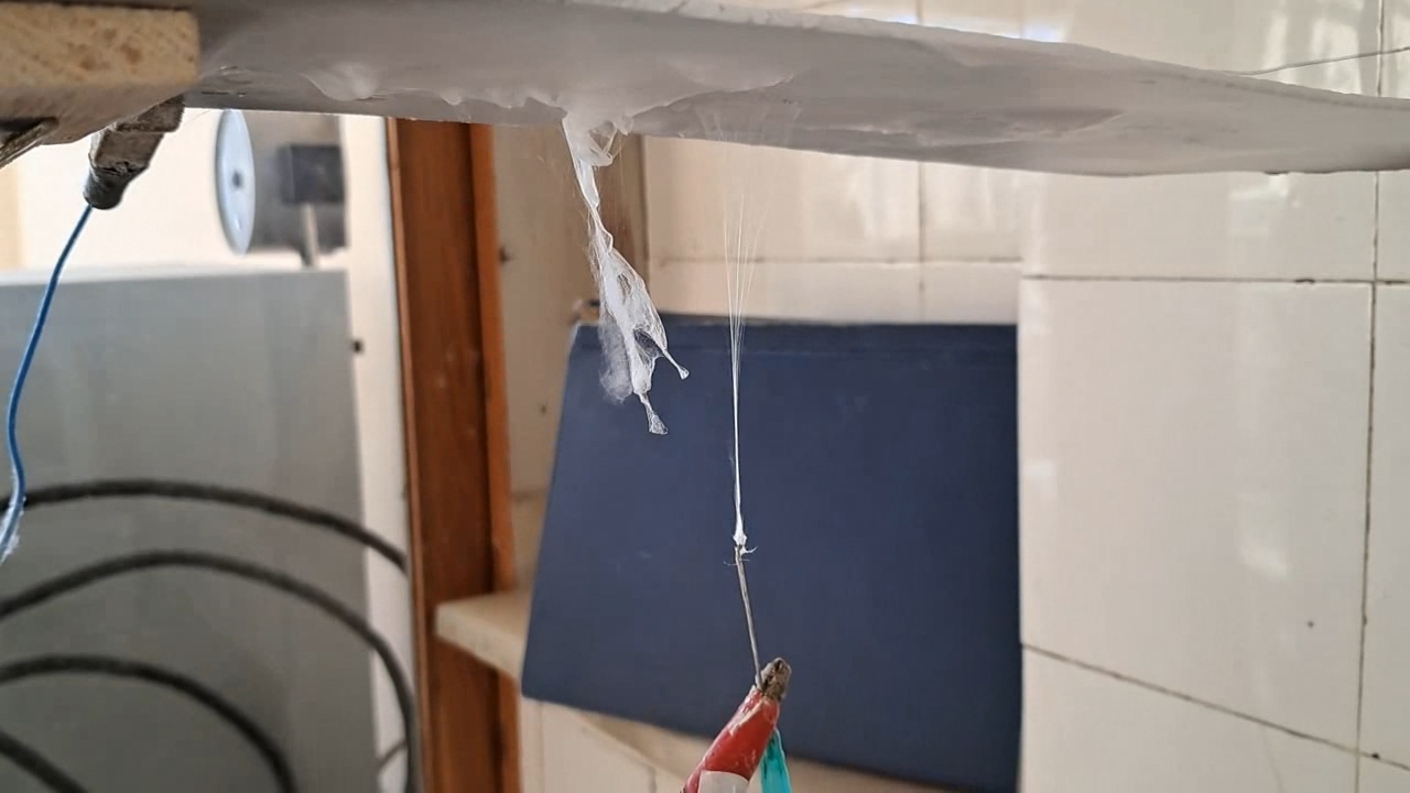 Electrospinning: Solution of Polystyrene in Dimethylformamide