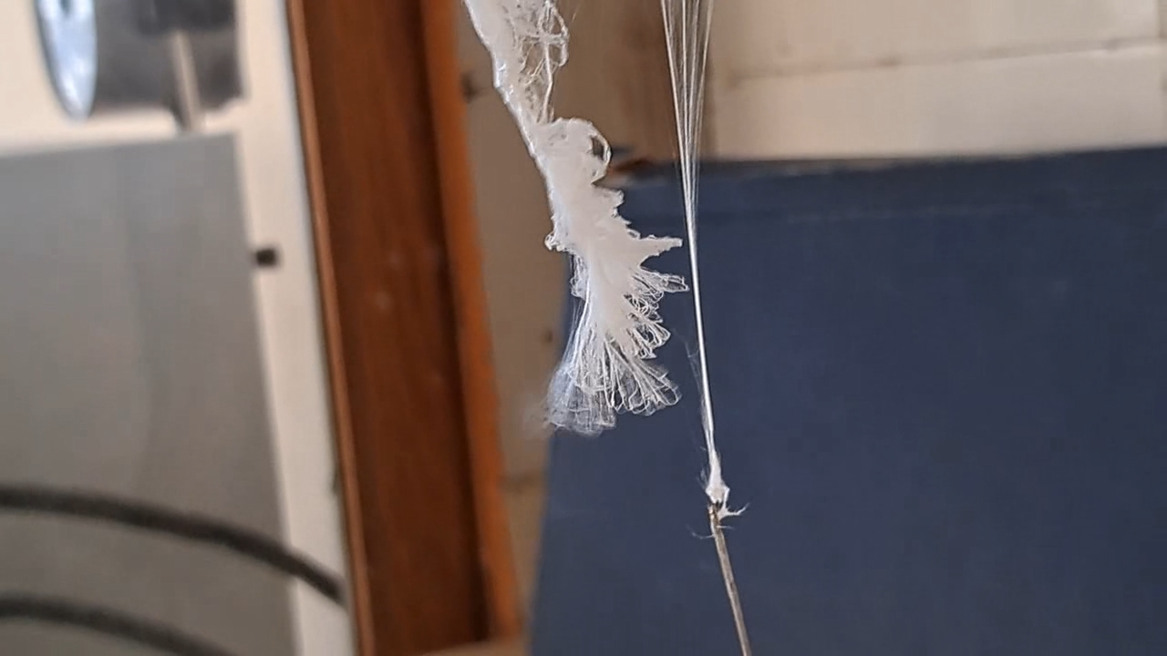 Electrospinning: Solution of Polystyrene in Dimethylformamide