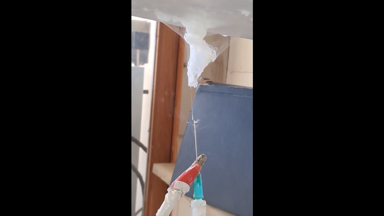 Electrospinning: Solution of Polystyrene in Dimethylformamide