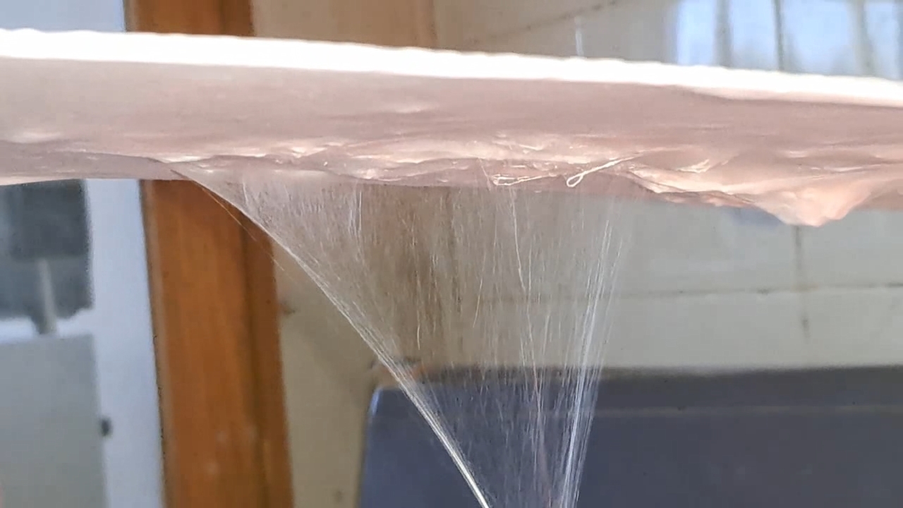 Electrospinning: Solution of Polystyrene in Dimethylformamide