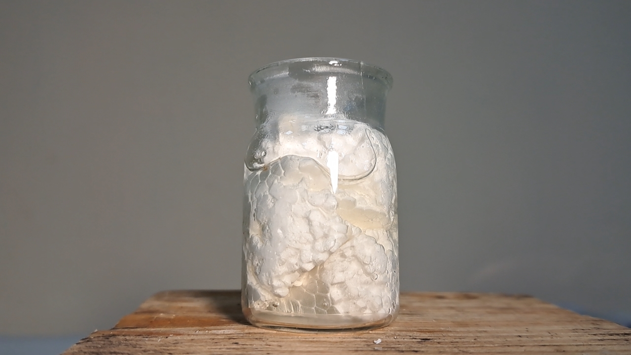 Electrospinning: Solution of Polystyrene in Dimethyl Sulfoxide