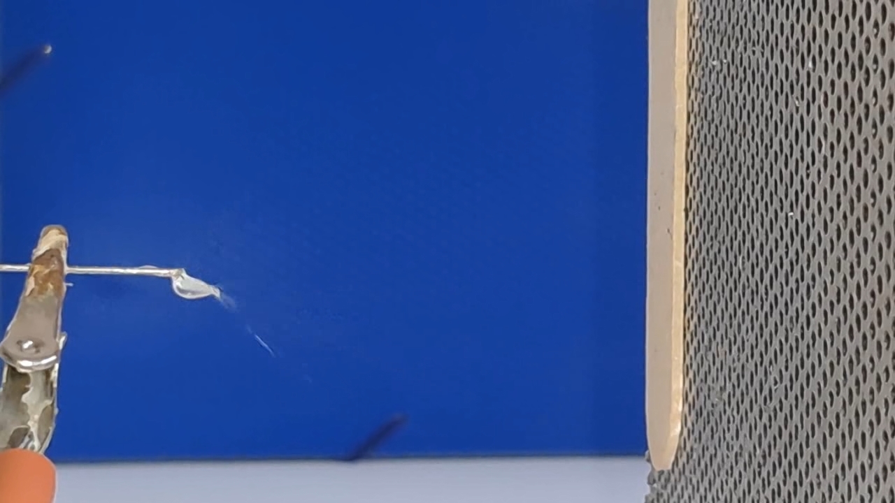 Electrospinning: Solution of Polystyrene in Surrogate Acetone (Trial Experiment)