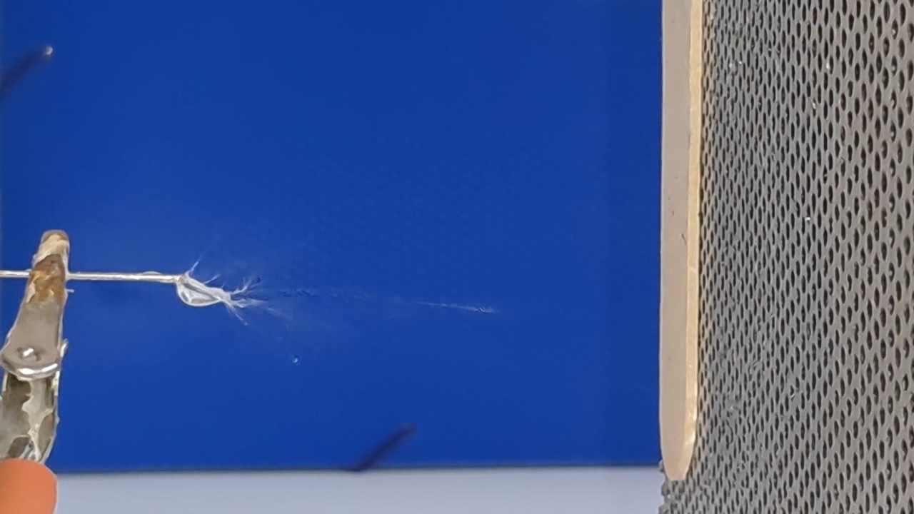 Electrospinning: Solution of Polystyrene in Surrogate Acetone (Trial Experiment)