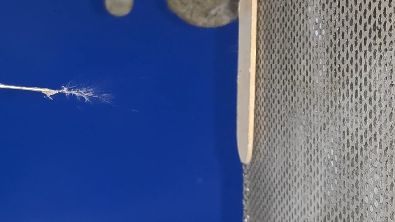 Electrospinning: Solution of Polystyrene in Surrogate Acetone (Trial Experiment)