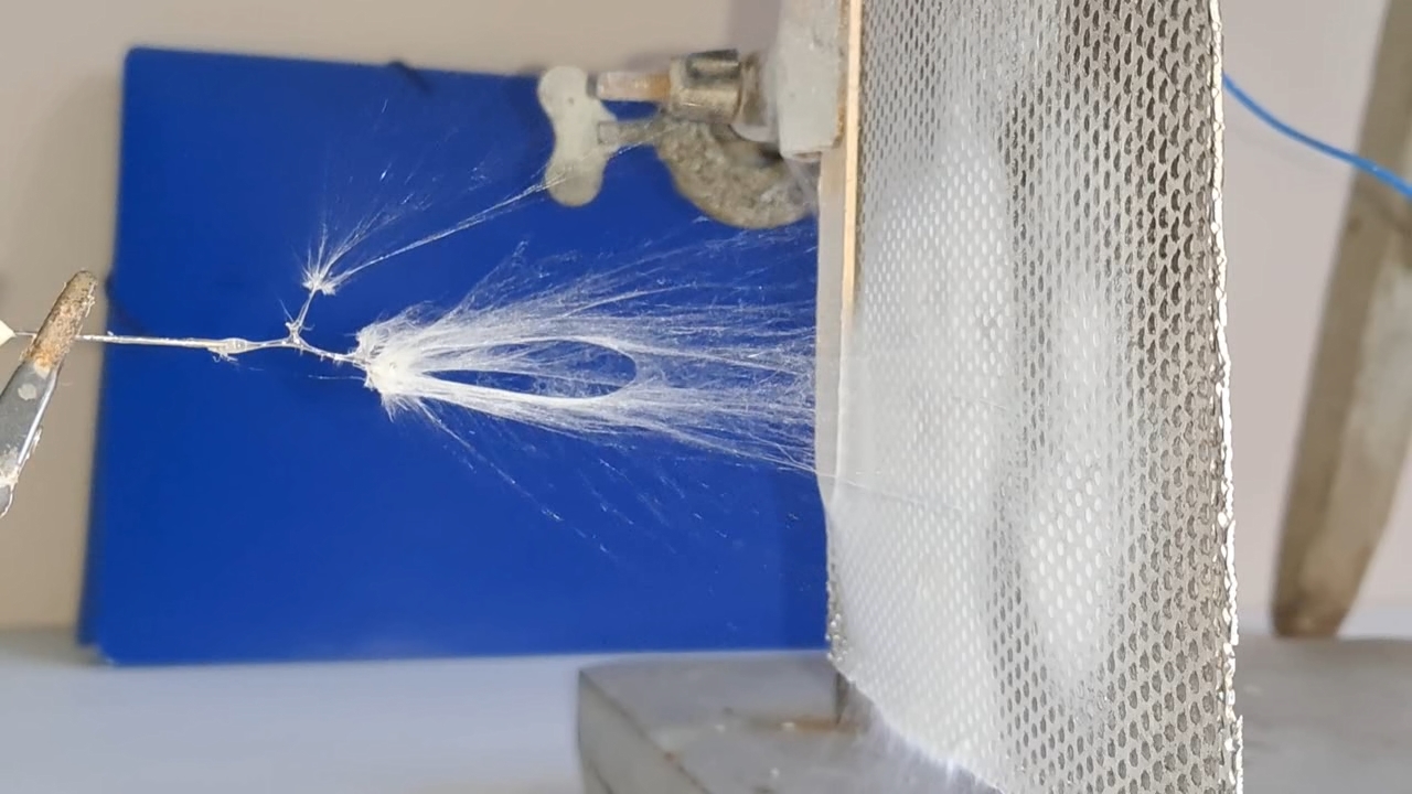 Electrospinning: Solution of Polystyrene in Surrogate Acetone (Trial Experiment)