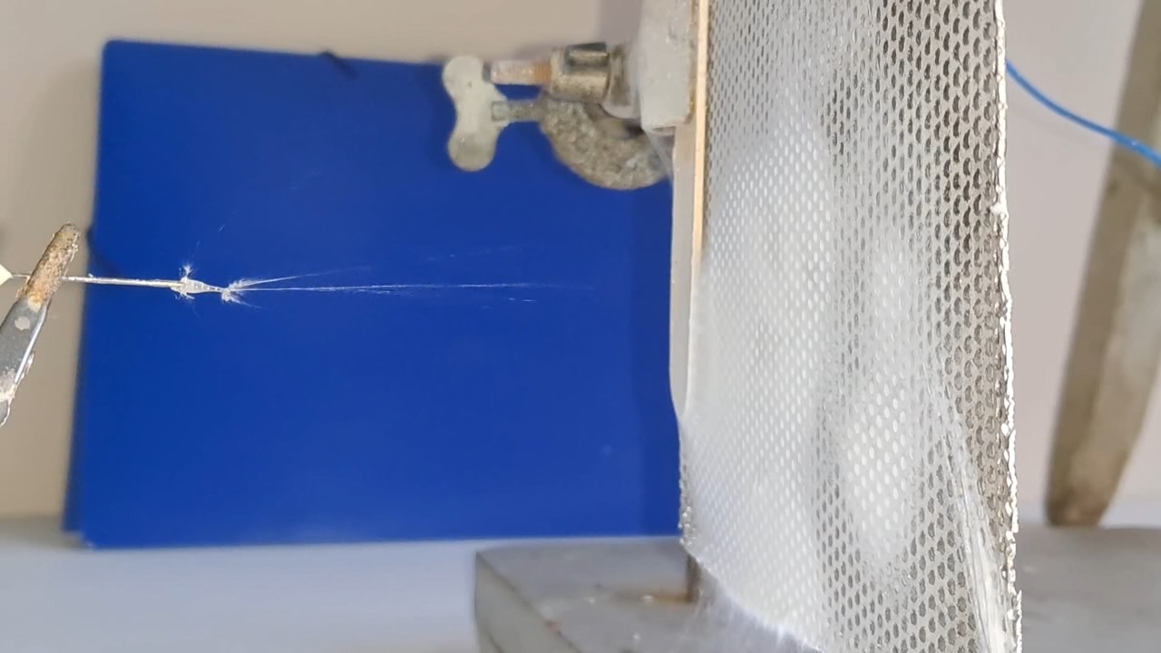 Electrospinning: Solution of Polystyrene in Surrogate Acetone (Trial Experiment)