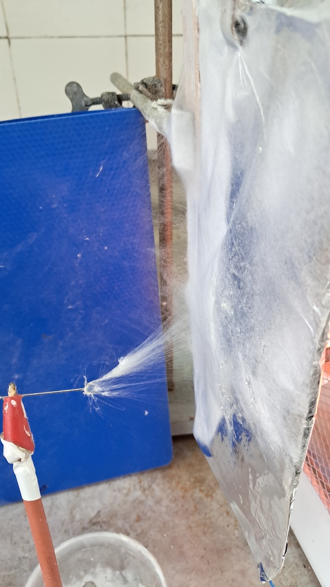 Electrospinning: Solution of Polystyrene in Surrogate Acetone