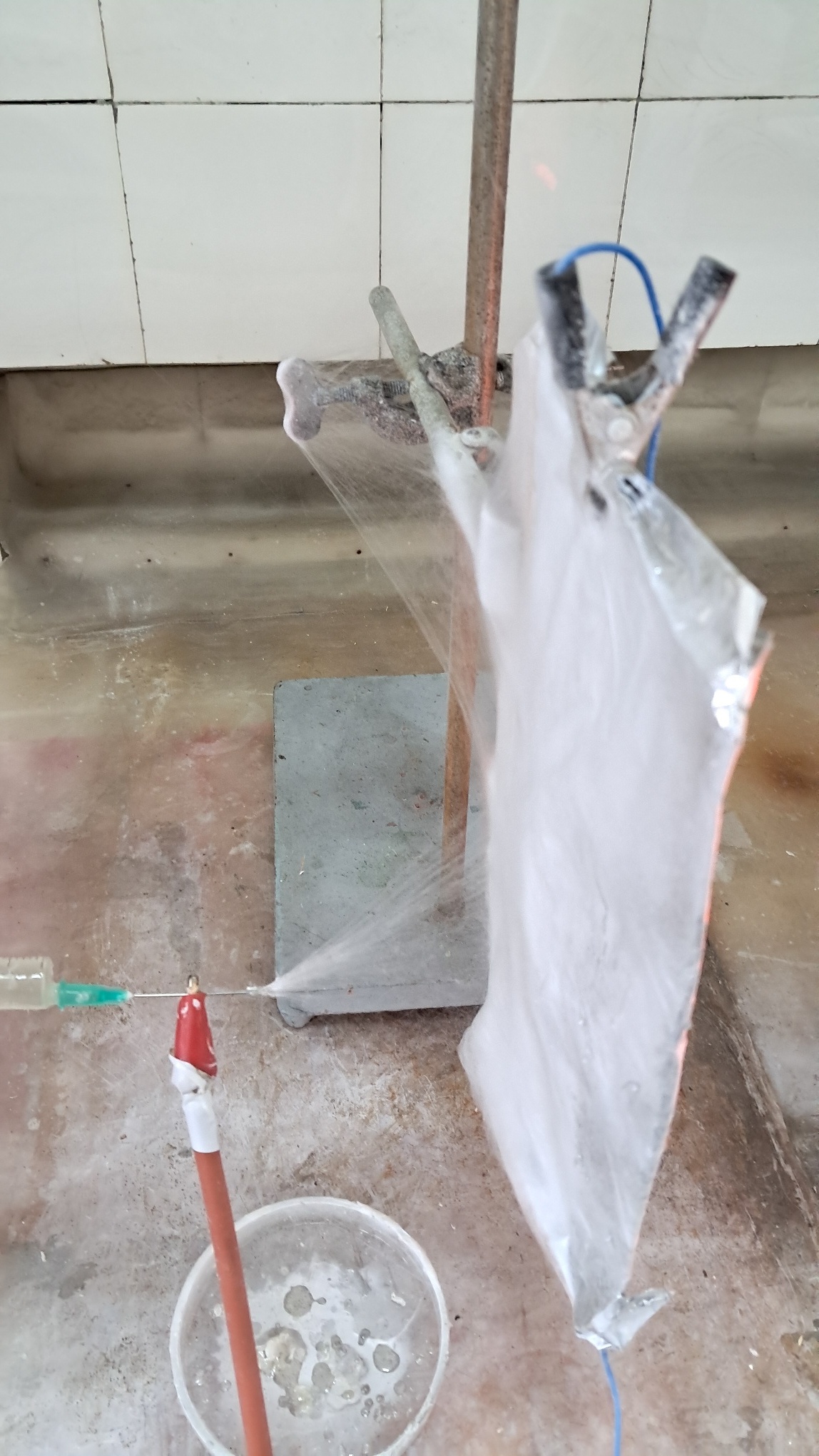 Electrospinning: Solution of Polystyrene in Surrogate Acetone