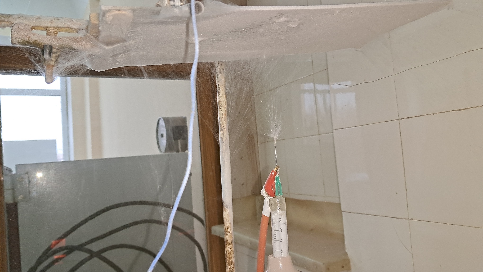 Electrospinning: Solution of Polystyrene in Surrogate Acetone