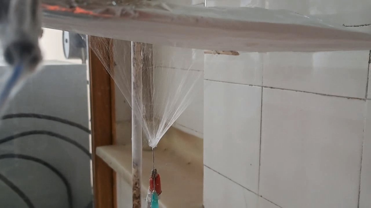 Electrospinning: Solution of Polystyrene in Tetrahydrofuran