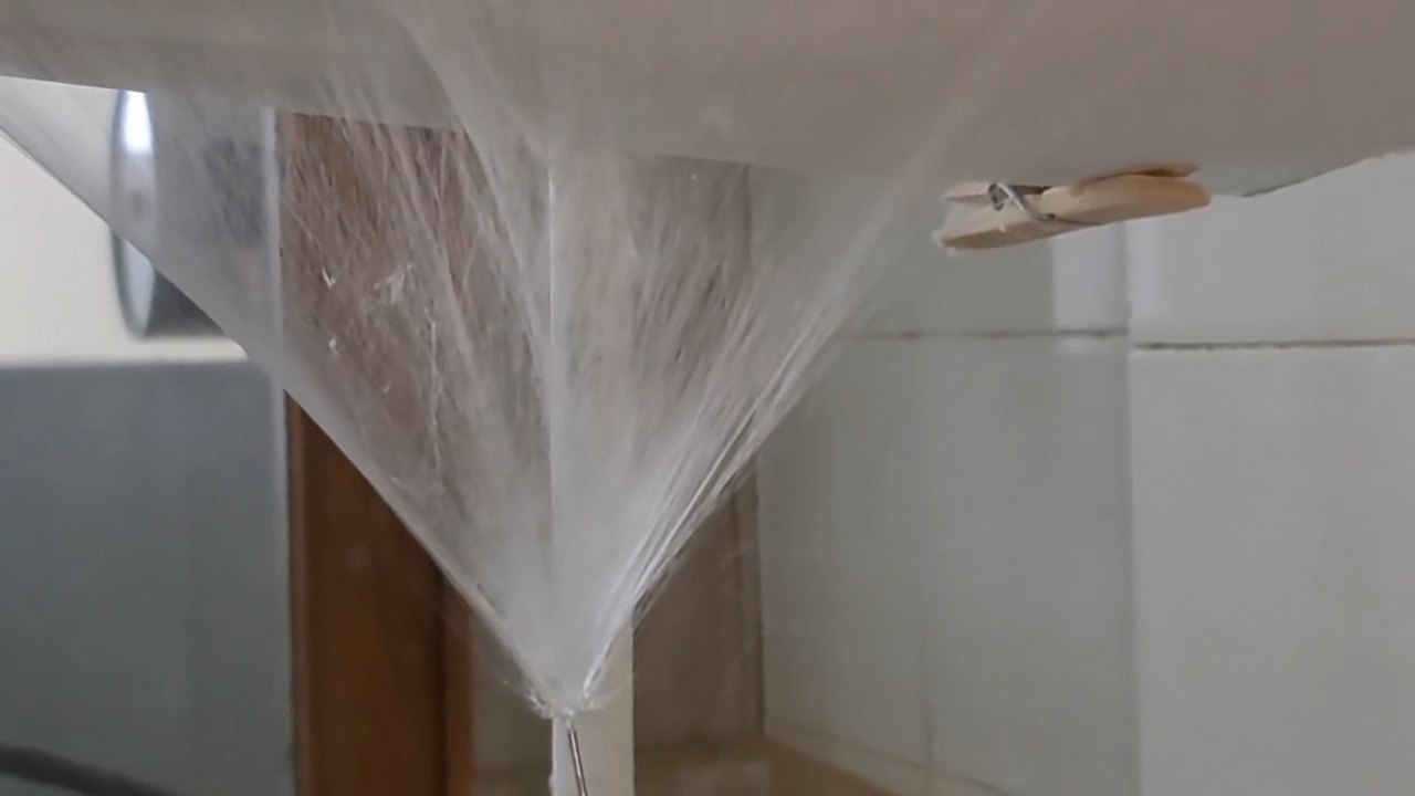 Electrospinning: Solution of Polystyrene in Tetrahydrofuran