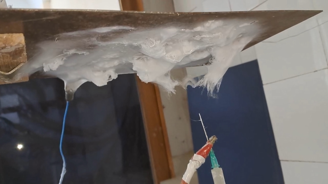 Electrospinning: Solutions of Polystyrene in Dimethylformamide