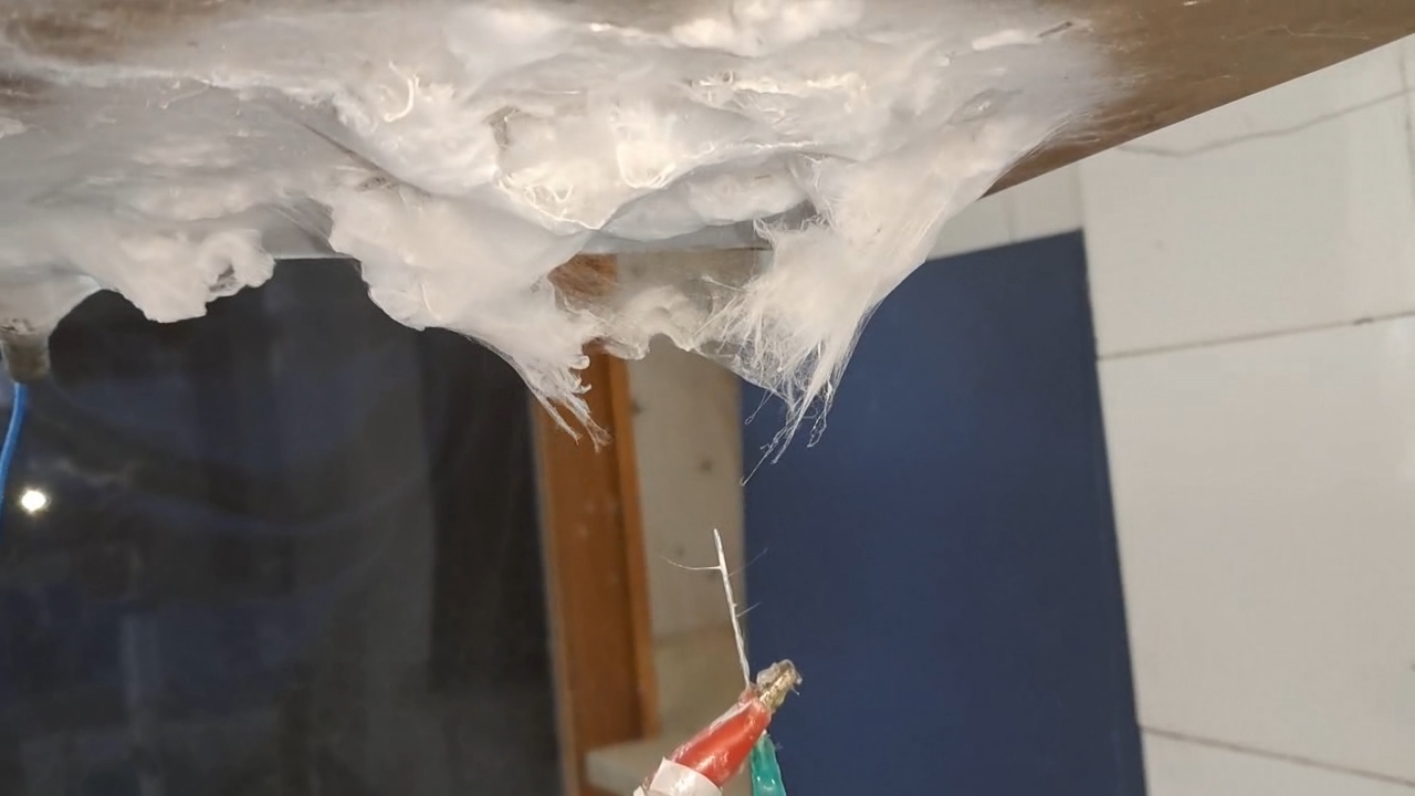 Electrospinning: Solutions of Polystyrene in Dimethylformamide