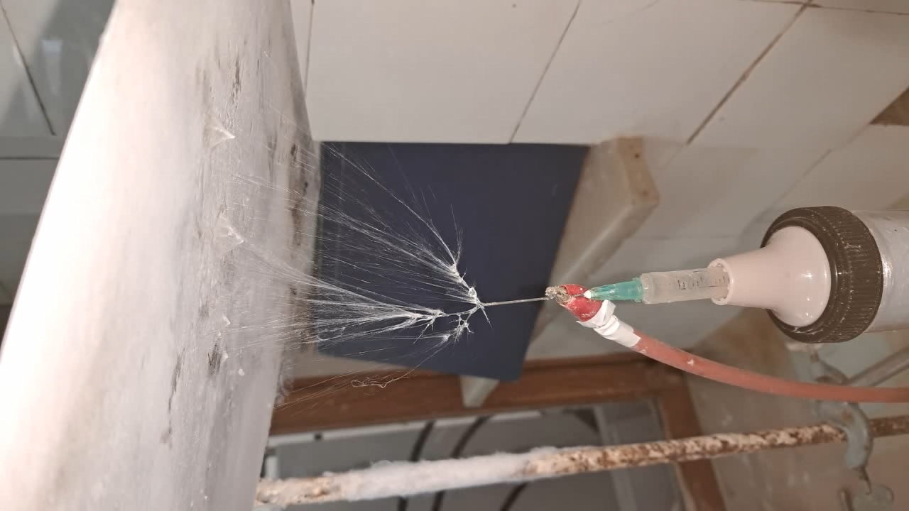 Electrospinning: Solution of Polystyrene in Ethyl Acetate