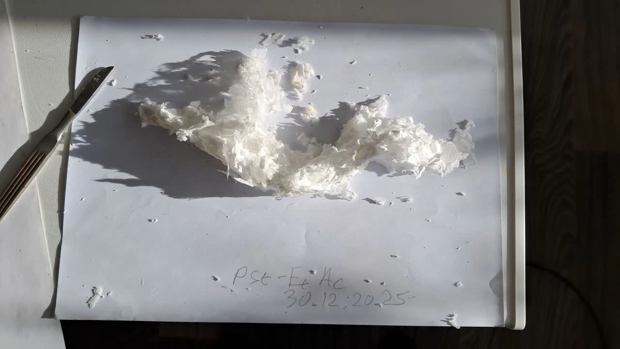 Electrospinning: Solution of Polystyrene in Ethyl Acetate