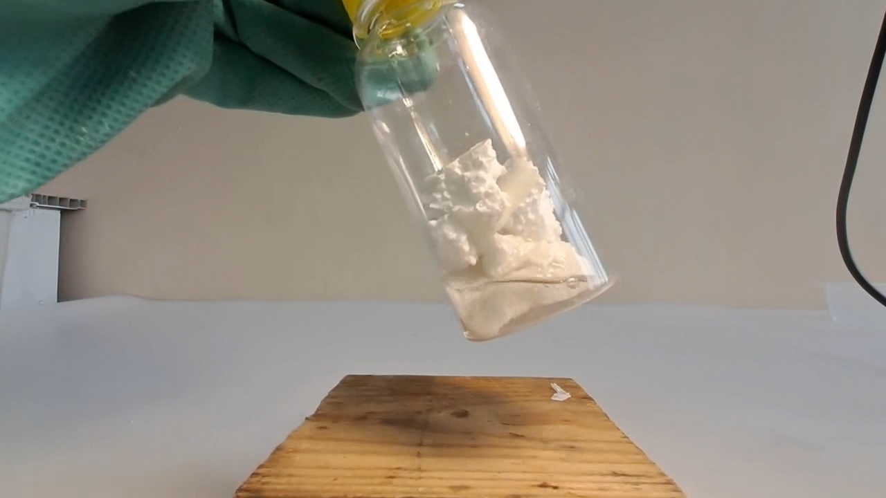 Methyl Acetate, Acetone, Surrogate Acetone, and Expanded Polystyrene