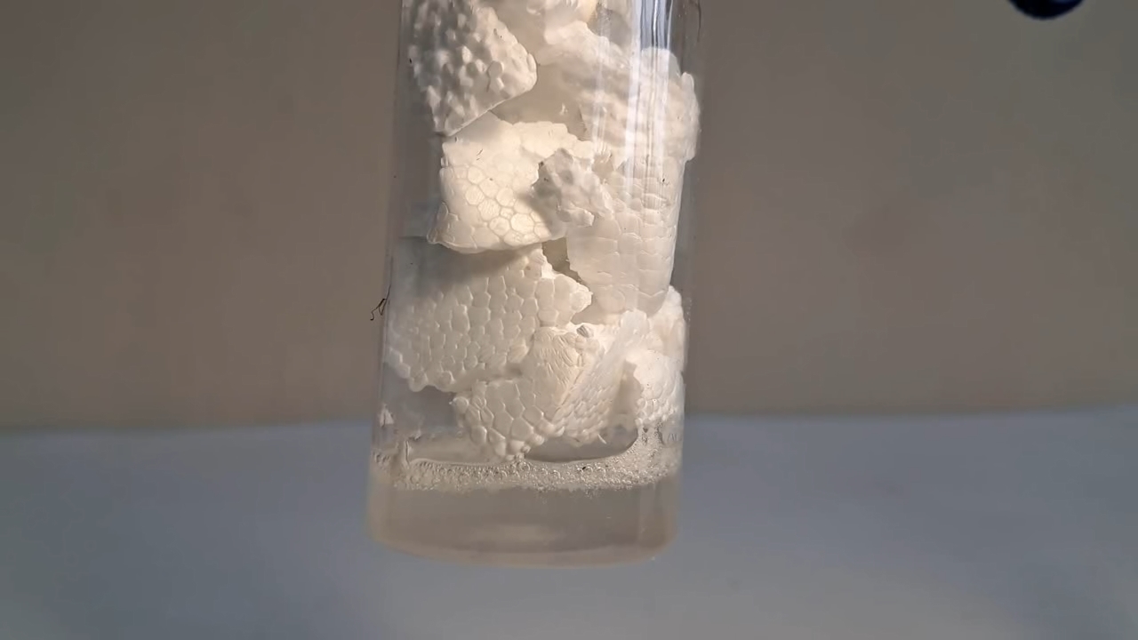 Methyl Acetate, Acetone, Surrogate Acetone, and Expanded Polystyrene