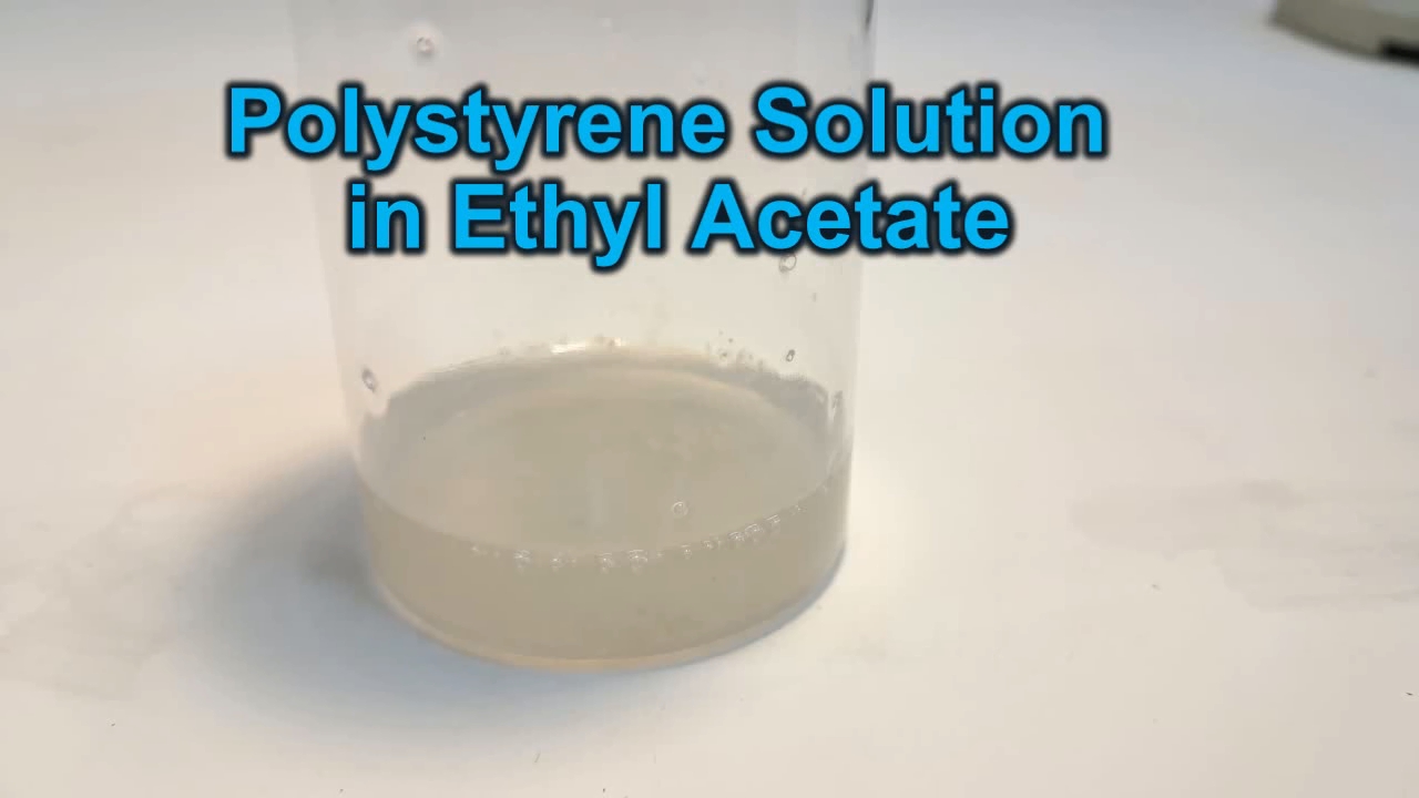 Dissolving Polystyrene in Mixed Solvents. Methyl Acetate Precipitates Polystyrene from Solution in Ethyl Acetate