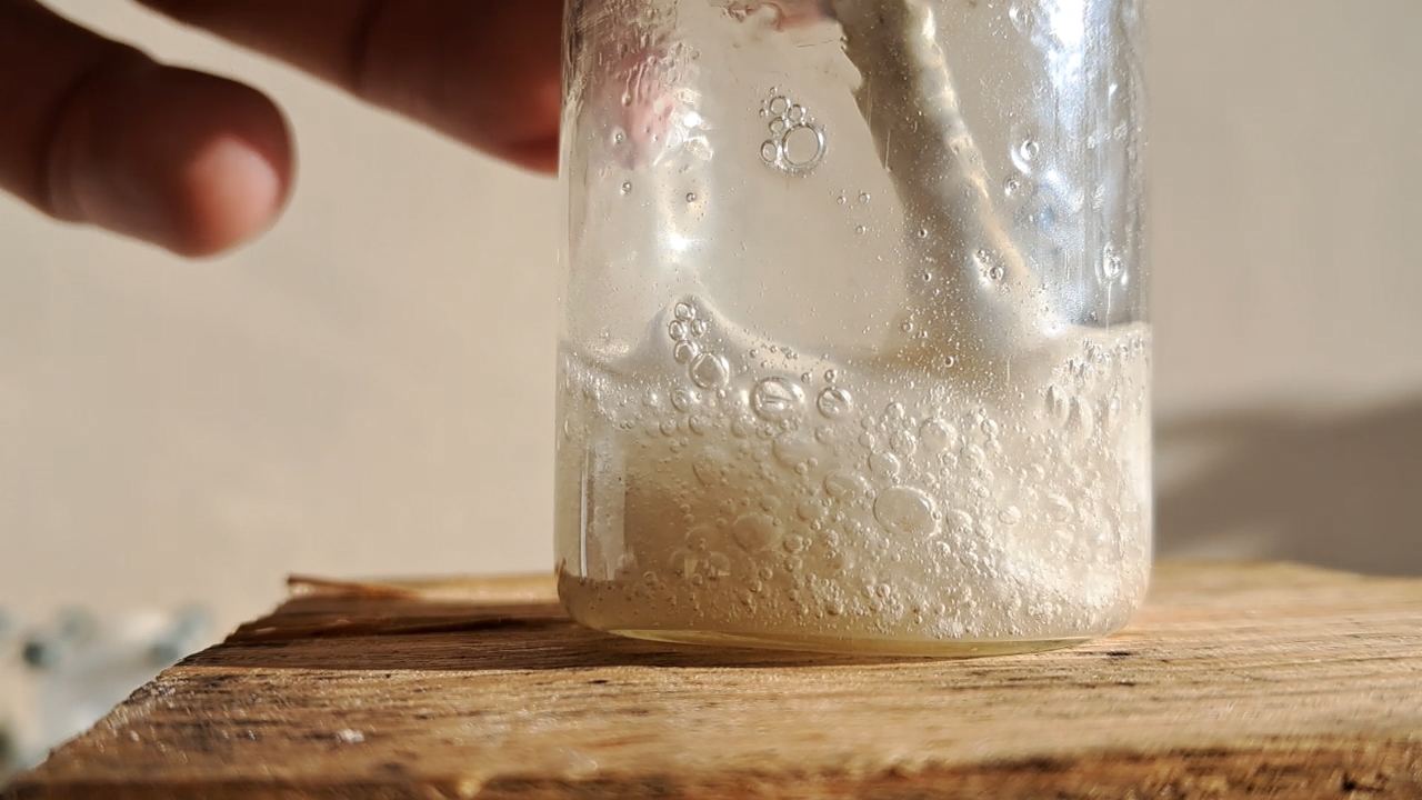 Electrospinning: Solution of PMMA and Polystyrene in DMF